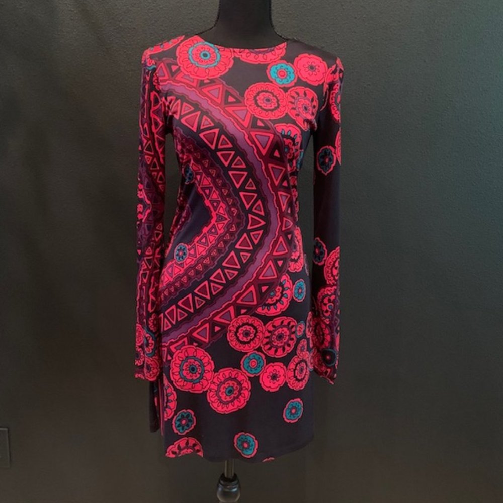 Julie Brown Mod Print Dress